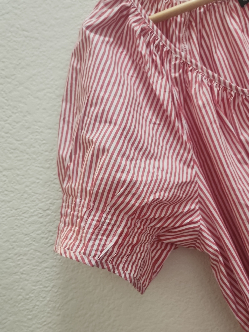J. Crew Pink and White Striped Maxi Dress - Picture 6 of 14